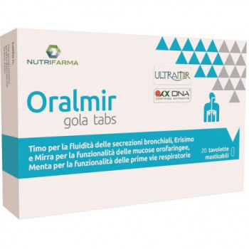 ORALMIR GOLA TABS 20 COMPRESSE
