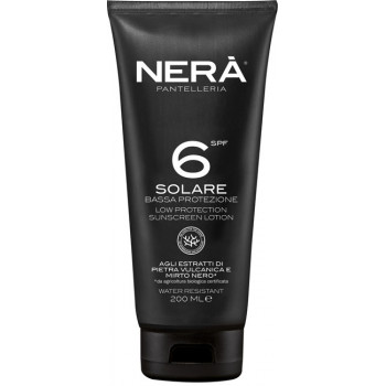 NERA' CREMA SOLARE SPF6 BASSA PROTEZIONE 200 ML