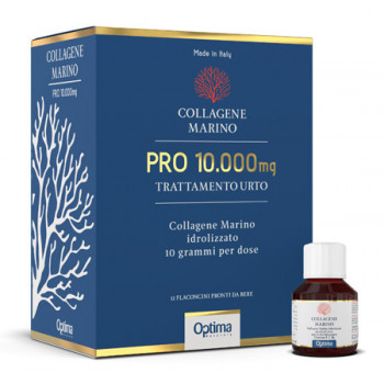 COLLAGENE MARINO PRO 10000MG TRATTAMENTO URTO 12 FLACONI