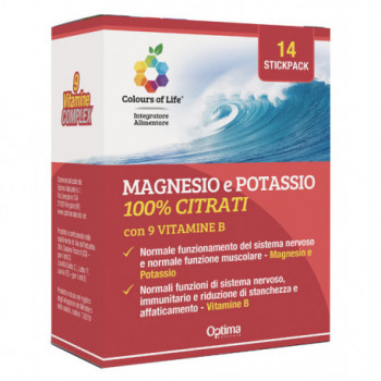 MAGNESIO POTASSIO VIT B 14 STICK