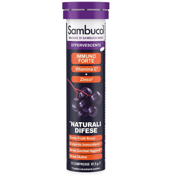 SAMBUCOL EFFERVESCENTE 15 COMPRESSE