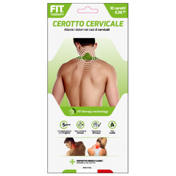 FIT THERAPY CEROTTO CERVICALE 10 PEZZI