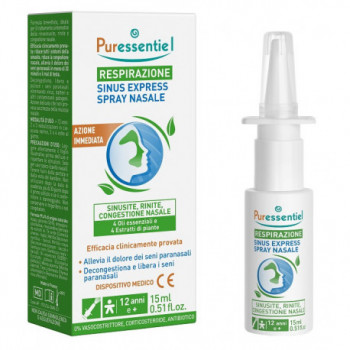 PURESSENTIEL SINUS SPRAY RESPIRAZIONE 15 ML