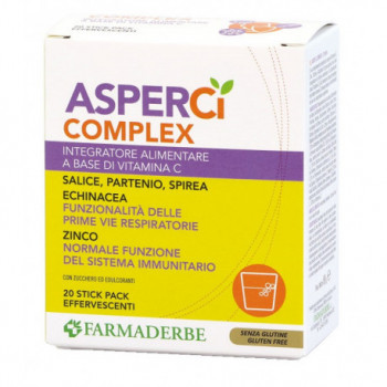 ASPER CI COMPLEX 20 STICK PACK EFFERVESCENTI 4,4 G