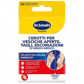 CEROTTI SCHOLL VESCICHE TAGLIE ESCORIAZIONI 6 PEZZI