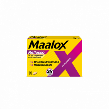 MAALOX REFLUSSO 20 MG PANTOPRAZOLO 14 COMPRESSE