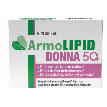 ARMOLIPID DONNA 50+ 30 CAPSULE MOLLI