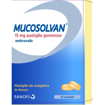 MUCOSOLVAN 15 MG PASTIGLIE GOMMOSE