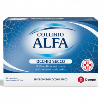 COLLIRIO ALFA OCCHIO SECCO 0,4% COLLIRIO, SOLUZIONE
