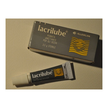 LACRILUBE 42,5% PARAFFINA LIQUIDA + 57,3% VASELINA BIANCA UNGUENTO OFTALMICO
