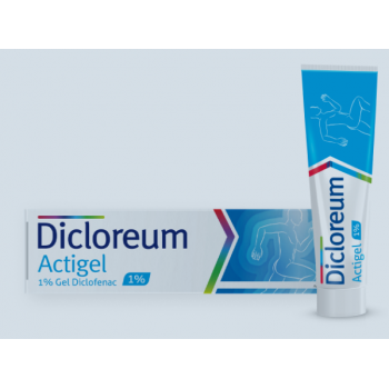 DICLOREUM ACTIGEL 1 % GEL
