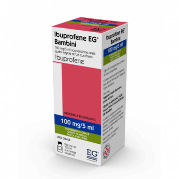 IBUPROFENE EG BAMBINI 100MG/5ML SOSPENSIONE ORALE