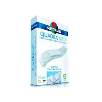 CEROTTO MASTER-AID QUADRA DERMOATTIVO MEDIO 10 PEZZI