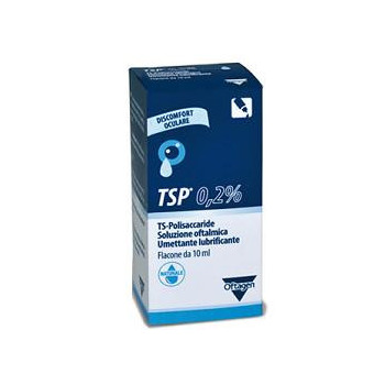 SOLUZIONE OFTALMICA TSP 0,2% TS POLISACCARIDE FLACONE 10 ML