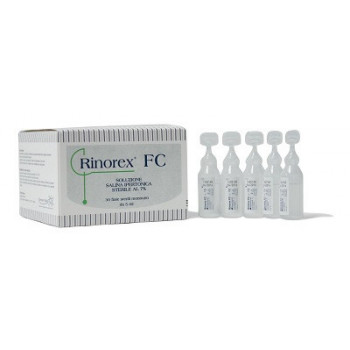 RINOREX FC SOLUZIONE SALINA IPERTONICA 7% 30 FIALE 5 ML