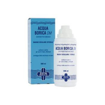 ACQUA BORICA PER BAGNO OCULARE STERILE 500 ML