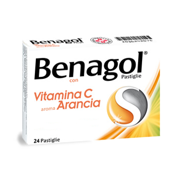 BENAGOL VIT C*24PAST ARANCIA