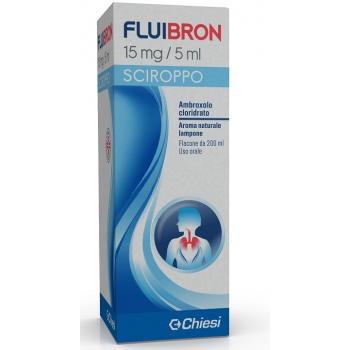 FLUIBRON SCIROPPO TOSSE GRASSA 15 MG/5 ML 200 ML