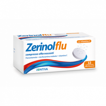 ZERINOLFLU COMPRESSE EFFERVESCENTI