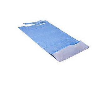 BAVAGLIA ADULTI IN ACCOPPIATO CON TASCA POLIETILENE+CARTA 100 PEZZI MONOUSO