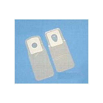 RACCOGLITORE PER URINA PEDIATRICO MODELLO FEMMINILE BABYRAC F IN PVC ANTIALLERGICO ADESIVO SILICONATO 1 PEZZO