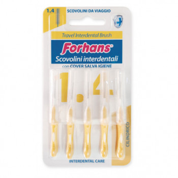 FORHANS TRAVEL INTERDENTAL BRUSH 1,4