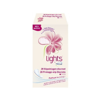 PROTEGGI SLIP PER INCONTINENZA PICCOLE PERDITE LIGHTS BY TENA DISCRETO 28 PEZZI