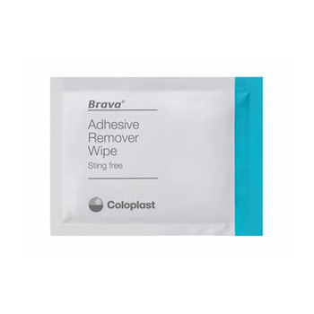 BRAVA SALVIETTE REMOVER PER DISTACCO DOLCE ADESIVI E DISPOSITIVI PER STOMIA 30 PEZZI