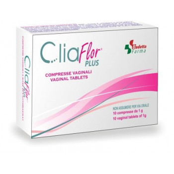 CLIAFLOR PLUS 10 COMPRESSE VAGINALI