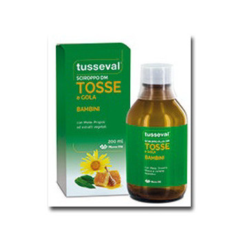 TUSSEVAL SCIROPPO TOSSE BAMBINI 200 ML