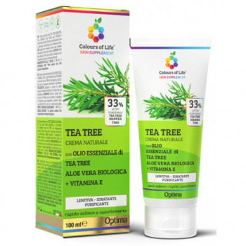 COLOURS OF LIFE SKIN SUPPLEMENT TEA TREE 33% 100 ML CREMA