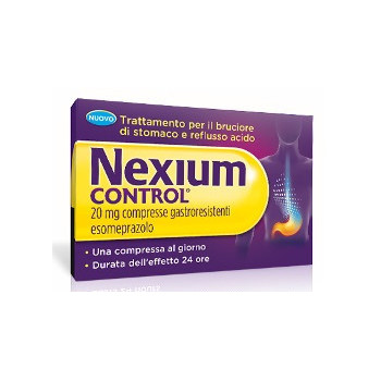 NEXIUM CONTROL 20 MG COMPRESSE GASTRORESISTENTI