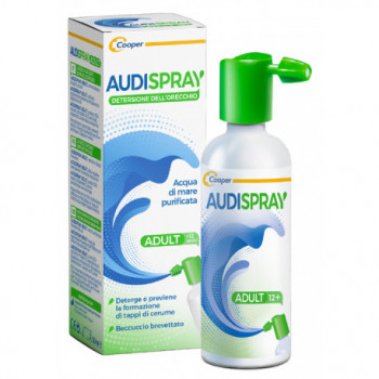 SOLUZIONE DI ACQUA DI MARE IPERTONICA AUDISPRAY ADULT IGIENE ORECCHIO SPRAY SENZA GAS 50 ML