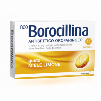 NEO BOROCILLINA ANTISETTICO OROFARINGEO 6,4 MG + 52 MG
