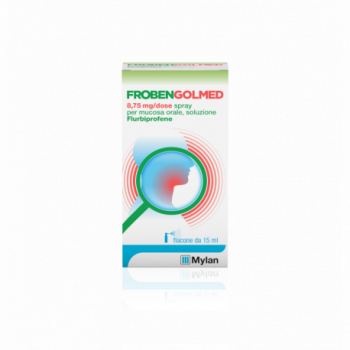 FROBENGOLMED 8,75 MG/DOSE SPRAY PER MUCOSA ORALE SOLUZIONE