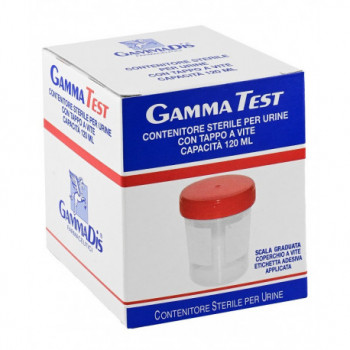 CONTENITORE STERILE PER LA RACCOLTA URINA 120 ML GAMMADIS