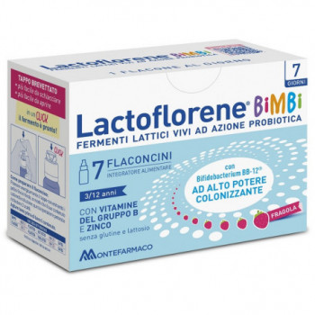 LACTOFLORENE BIMBI 7 FLACONCINI 10 ML