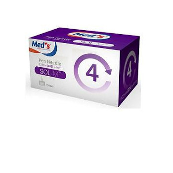 AGO PER PENNA DA INSULINA GAUGE 31 6 MM 100 PEZZI