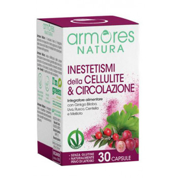 ARMORES NATURA INESTETISMI CELLULITE E CIRCOLAZIONE 30 CAPSULE