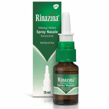 RINAZINA SPRAY NASALE DECONGESTIONANTE RINITE FARINGITE SINUSITE 15ML