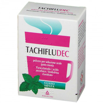 TACHIFLUDEC INFLUENZA RAFFREDDORE DECONGESTIONANTE MENTA 10BST