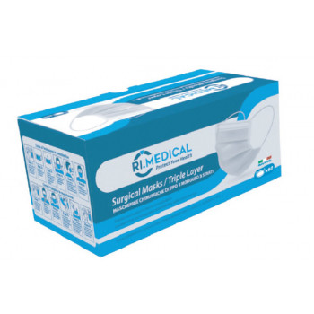 MASCHERINA CHIRURGICA TIPO II MULTICOLOR 50 PEZZI