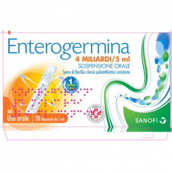 ENTEROGERMINA 4 MILIARDI / 5 ML SOSPENSIONE ORALE