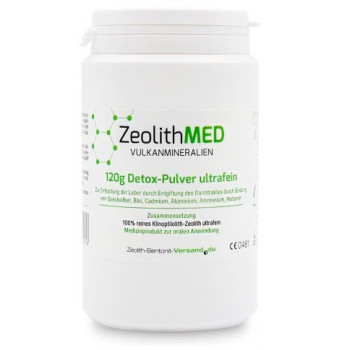 ZEOLITHMED MINERALI VULCANICI DETOX POLVERE ULTRAFINE 120 G