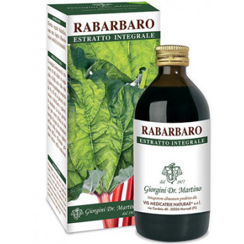 RABARBARO ESTRATTO INTEGRALE 200 ML