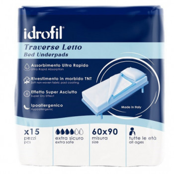 TRAVERSA LETTO 60X90 CM 15 PEZZI