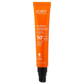 KORFF SUN SECRET FLUIDO VISO ANTIMACCHIE SPF50+ 50 ML