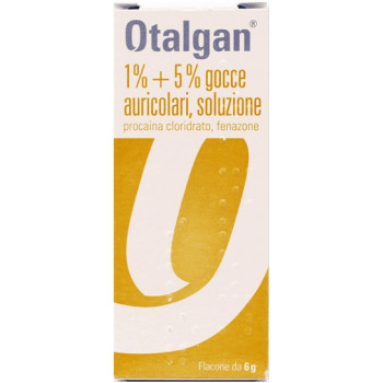 OTALGAN 1% + 5% GOCCE AURICOLARI, SOLUZIONE