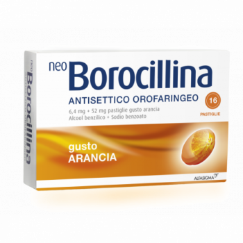 NEO BOROCILLINA ANTISETTICO OROFARINGEO 6,4 MG + 52 MG
