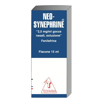 NEO-SYNEPHRINE 2,5 MG/ML GOCCE NASALI, SOLUZIONE